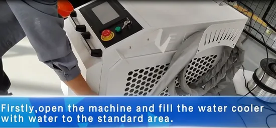 Handheld Protective Mini Rust Remover Metal Welding Cleaning Fiber Laser Welder 4 in 1