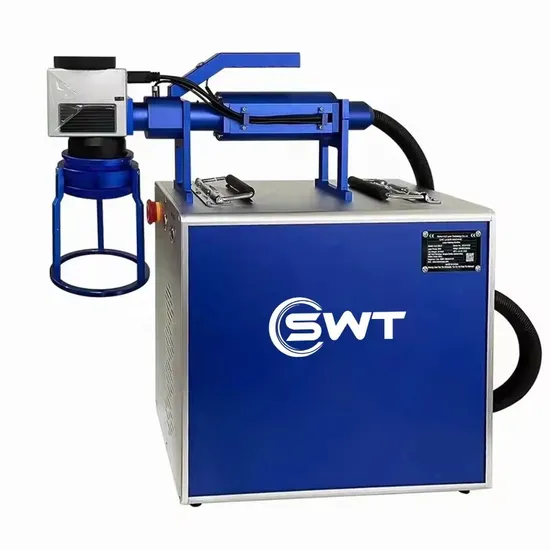 Widely Used Laser Printing Machine on Metal Portable Fiber Laser Marking Machine Raycus Laser Device 