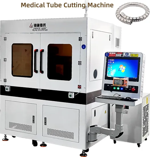 Thin Wall Small Diameter Tube Medical Pipe Laser Cutting Machines 