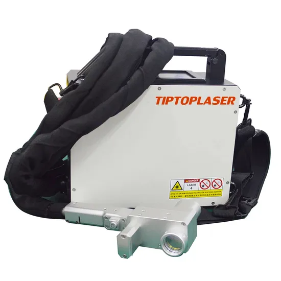 Portable Handheld Metal Rust Removal Fiber Laser Cleaner with for Rust Paint 